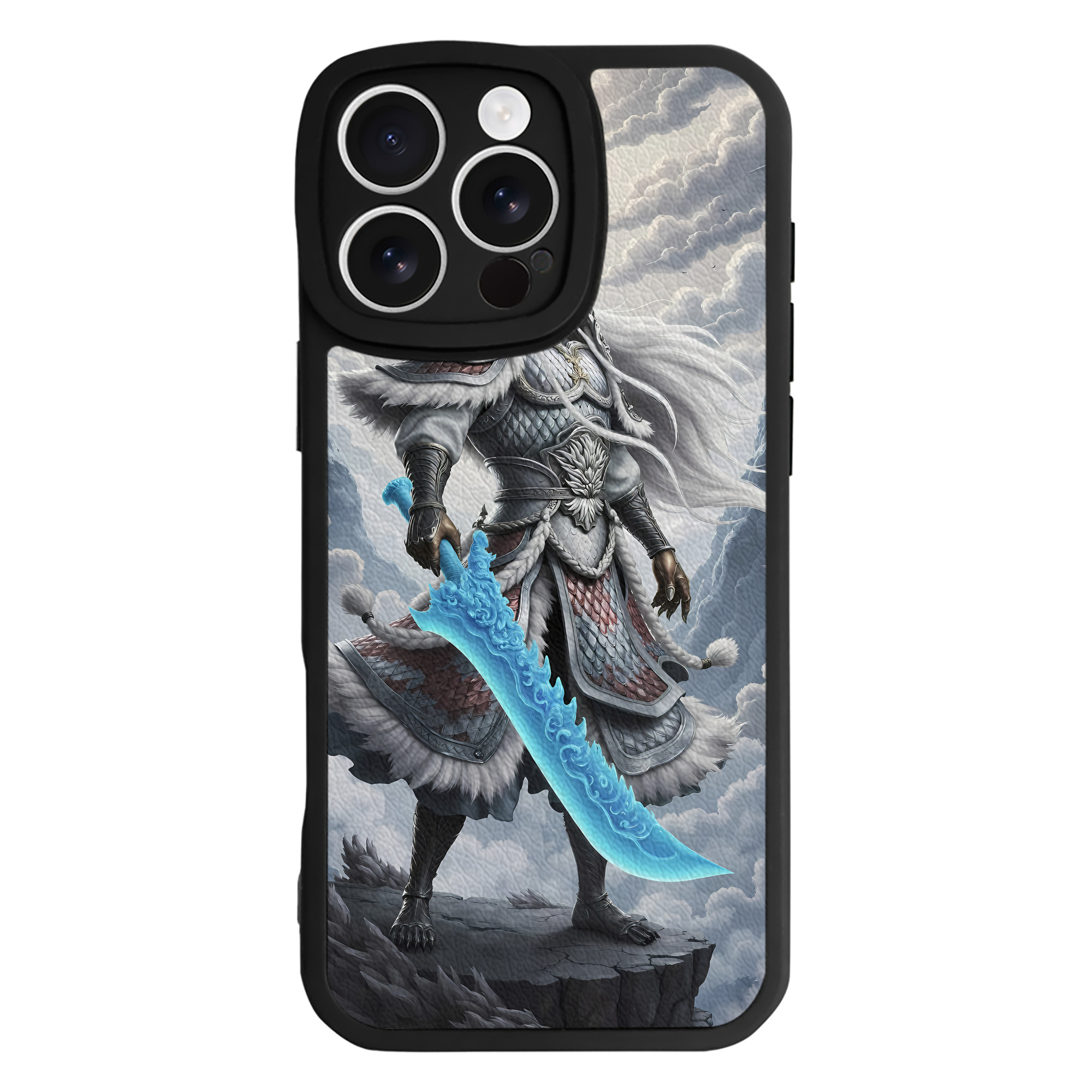 （画像用） Ne Zha 2 ナタ 魔童の大暴れ 【iPhone 16シリーズ対応】シリコンスマホケース（レザー調） 材質：シリコン